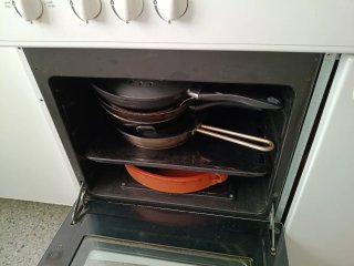 Cocina a gas Lynx 4 hornallas