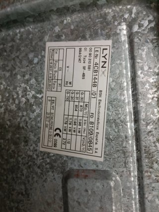 Cocina a gas Lynx 4 hornallas