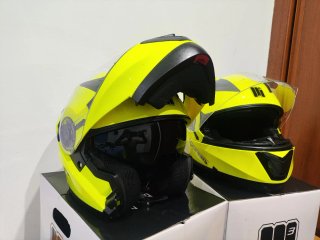 2 Cascos Modulares Integrales Abatibles
