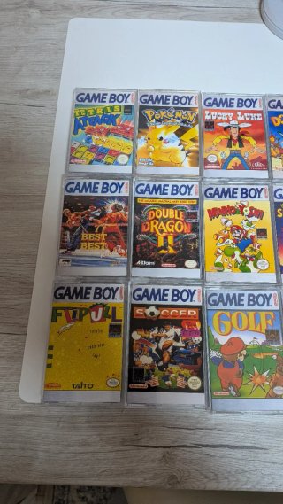 Caja Cassette Game Boy Nintendo