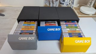 Cajas para juegos Game Boy formato cassette