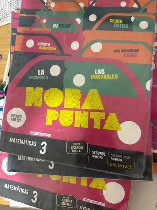 Matemáticas 3, Segundo Ciclo, Primaria, Edelviv...
