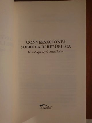 Conversaciones sobre la III República