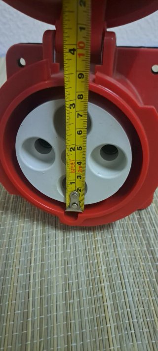 Enchufe industrial rojo GW 62 534