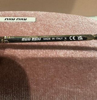 Gafas Miu Miu A51S Moradas y Doradas SIN ESTRENAR