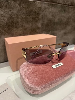 Gafas Miu Miu A51S Moradas y Doradas SIN ESTRENAR