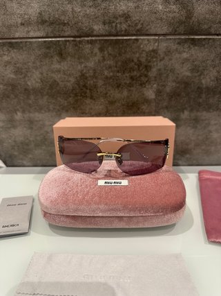 Gafas Miu Miu A51S Moradas y Doradas SIN ESTRENAR