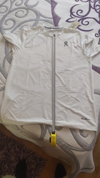 Camiseta deportiva blanca hombre
