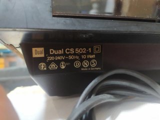 Tocadiscos Dual CS502/1