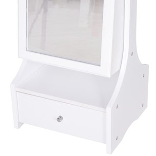 LED Portagioie Armadio per Gioielli con Specchio c