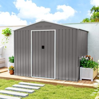 Casetta da Giardino 2.3x1.7 m in Acciaio con Prese