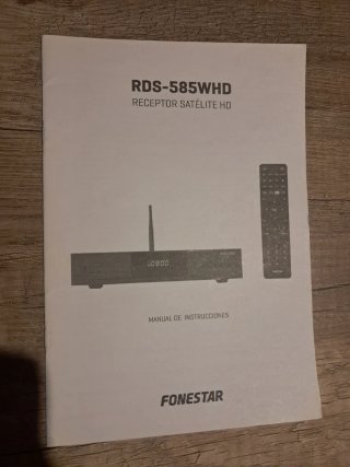Receptor Satélite HD Fonestar RDS-585WHD