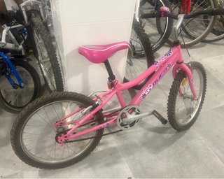 Bicicleta niña rosa