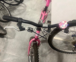 Bicicleta niña rosa