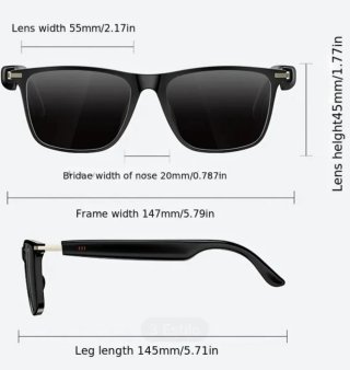 Gafas Inteligentes IA Fotocrómicas Traducción