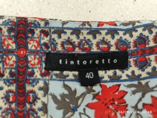 Vestido Tintoretto Estampado Flores
