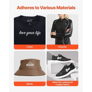 Heat Transfer Vinyl, 30 Pack, 304.8 x 304.8mm, Ass