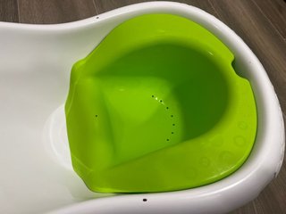 Bañera para bebé con hamaca y patitos