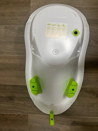 Bañera para bebé con hamaca y patitos