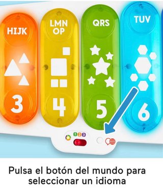 Gran xilófono luminoso de Fisher Price (NUEVO)