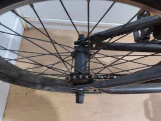 Bicicleta BMX Negra