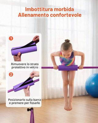 Barras de Gimnasia para Niños, Capacidad de 63.5 k