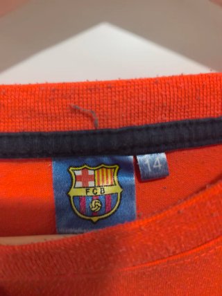Pijama FC Barcelona Infantil Naranja