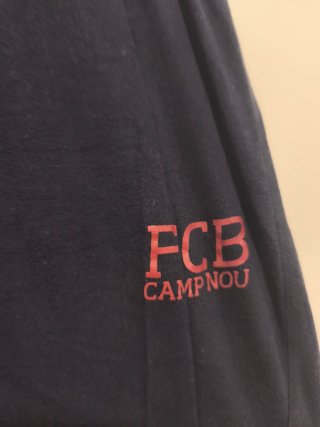 Pijama FC Barcelona Infantil Naranja