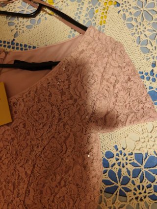 Vestido rosa El Corte Inglés