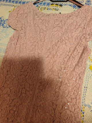 Vestido rosa El Corte Inglés