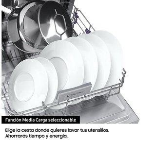 Lavavajillas Samsung DW60M6050FS con cubertero