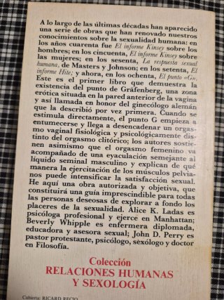 LIBRO EL PUNTO G