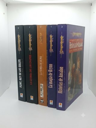 Lote 5 libros Dragonlance - Timun Mas