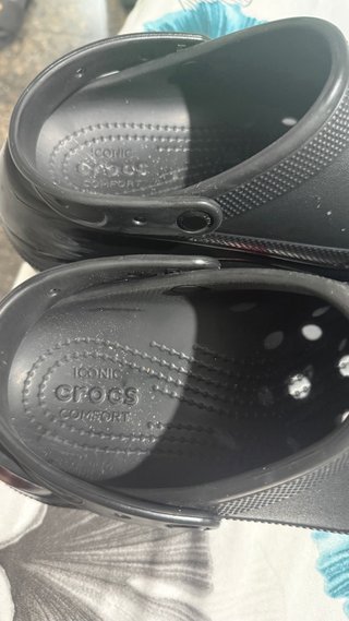 Chanclas Crocs Negras