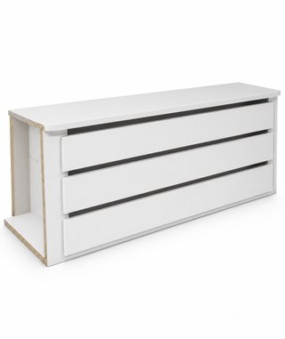 Cajonera para armario blanca