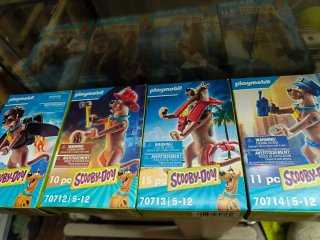Playmobil Scooby-Doo Lote 4 Figuras