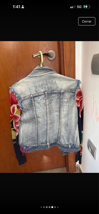 Chaqueta Desigual vaquera multicolor