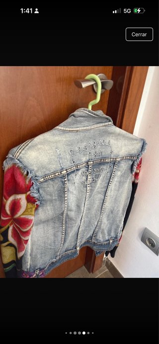 Chaqueta Desigual vaquera multicolor