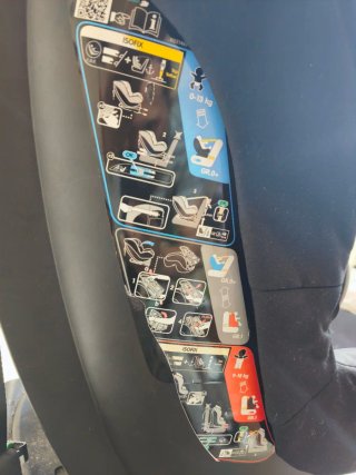 Silla Isofix coche bebé Grupo 0-1