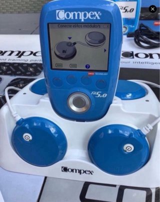 COMPEX FIT 5.0 COMPLETO ORIGINAL + PARCHES