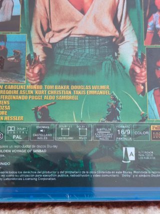El Viaje Fantástico de Simbad Blu-ray