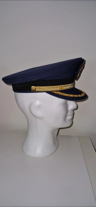 Gorra de plato oficial de jefe