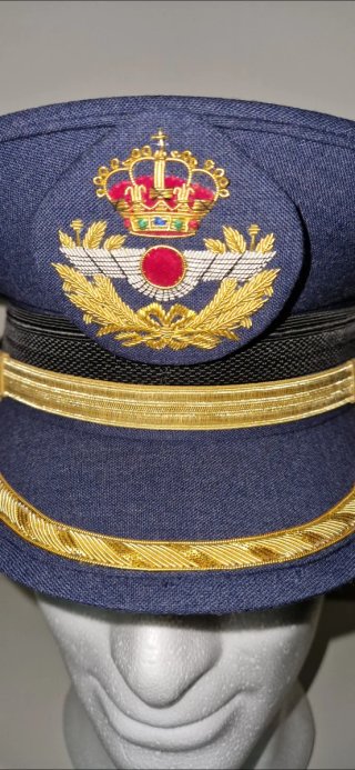 Gorra de plato oficial de jefe