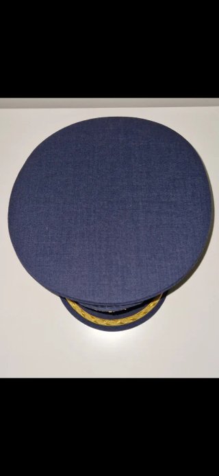 Gorra de plato oficial de jefe