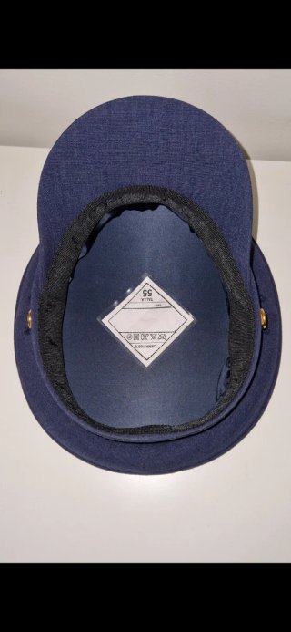 Gorra de plato oficial de jefe