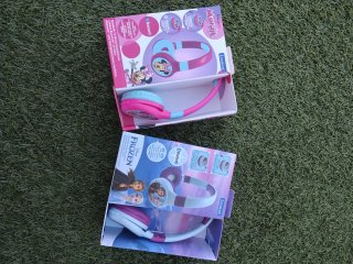 Cascos Disney Frozen Bluetooth y Azul/Morado
