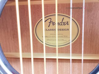 guitarra acustica fender cd-60s dreadnought