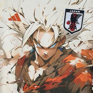Camiseta Adidas Japón Goku Talla S/L