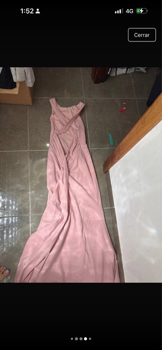 Vestido de celebración rosa