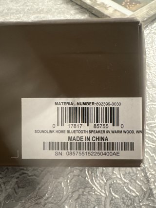 Bose Soundlink Home Bluetooth Speaker